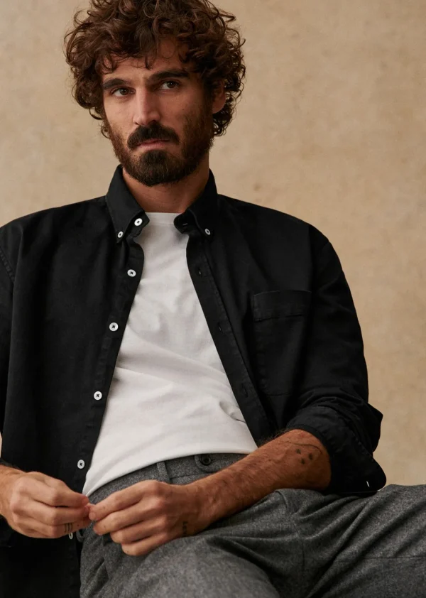 Sezane Hemd Miles< Denim-Hemden | Denim