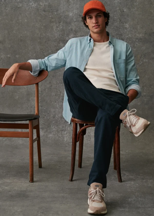 Sezane Hemd Miles< Denim-Hemden | Denim
