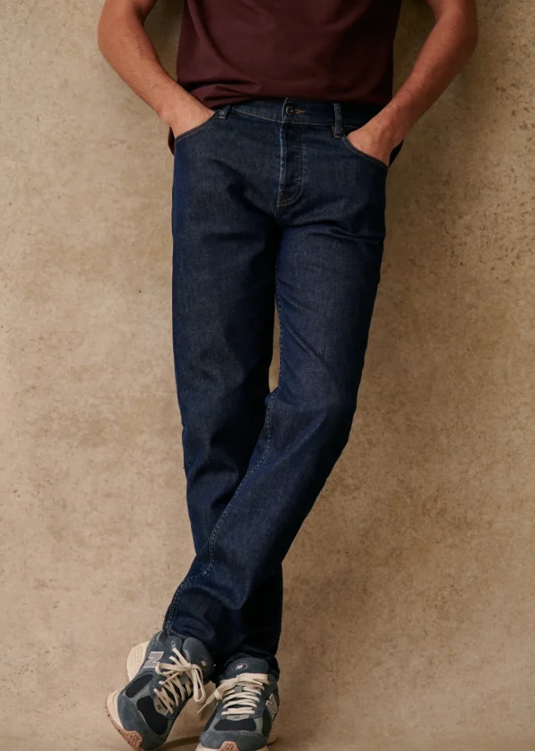 Sezane Jeans Avi Slim< Denim | Denim