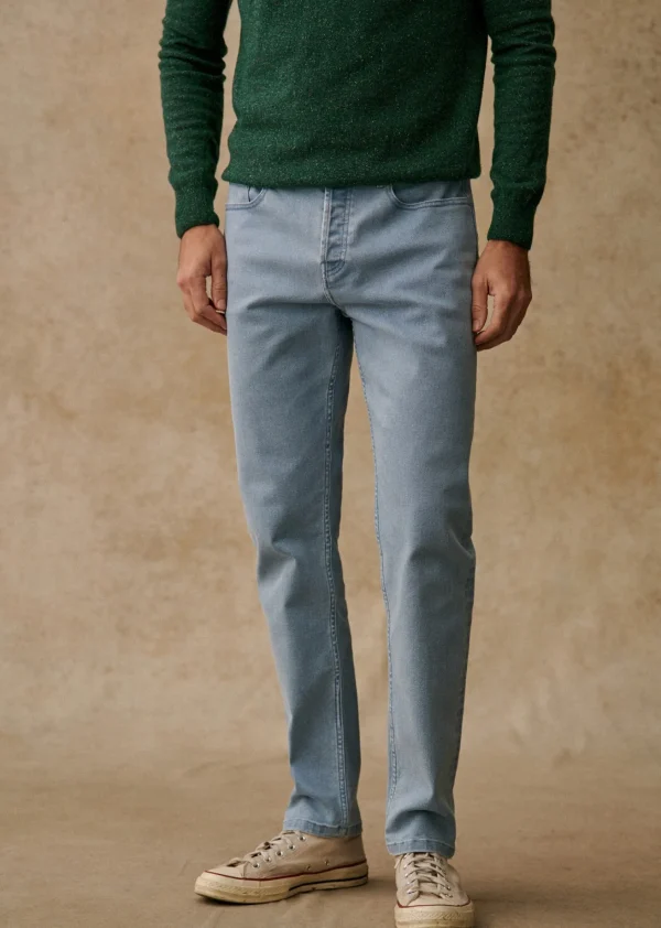 Sezane Jeans Avi Slim< Denim | Denim