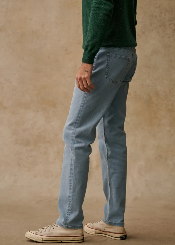 Sezane Jeans Avi Slim< Denim | Denim