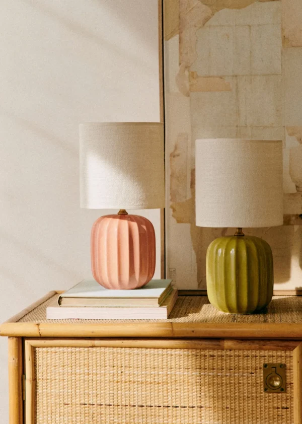 Sezane Lampe Traviata Kleines Modell - Rosa Amalfi< Beleuchtung