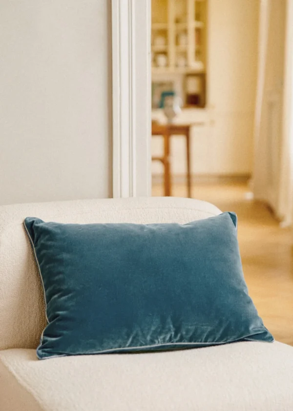Sezane Velours-Kissen Édition - Großes Modell< Textilien