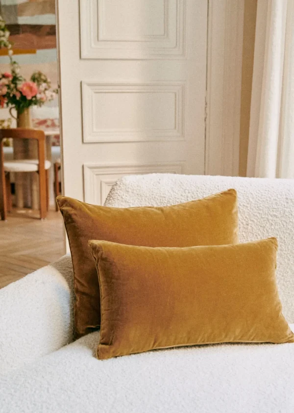 Sezane Velours-Kissen Édition -  Kleines Modell< Textilien